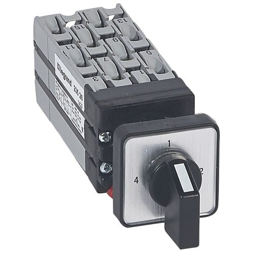 LEGRAND-023526 Mini irányváltó átkapcsoló 2P 1-2-3-4 állású