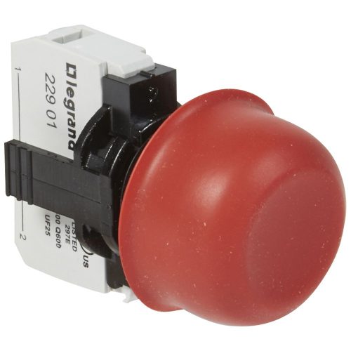 LEGRAND-023711 Osmoz süllyesztett nyomógomb - Ny - piros IP67