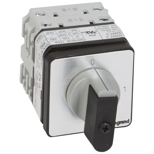 LEGRAND-027413 Görgős kapcsoló 4P 25A PR21 0-1 