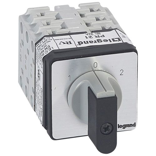 LEGRAND-027442 Görgős kapcsoló 3P 25A PR21 1-0-2 