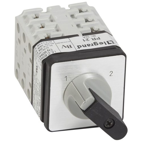 LEGRAND-027472 Görgős kapcsoló 3P 25A PR21 1-2 