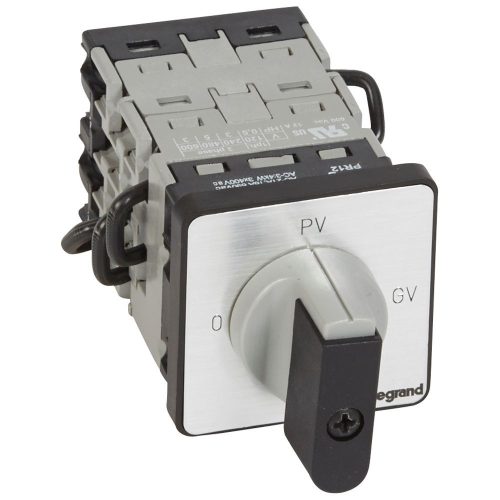 LEGRAND-027512 Görgős kapcsoló 3P 4kW PR12 0-PV-GV