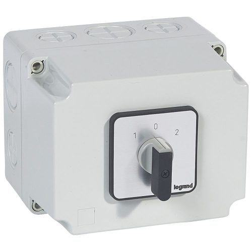 LEGRAND-027747 Tokozott görgős kapcsoló 3P 50A PR40 1-0-2