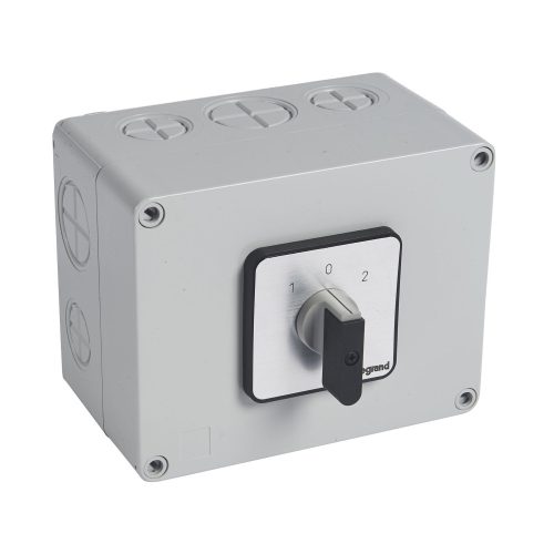 LEGRAND-027751 Tokozott görgős kapcsoló 2P 63A PR63 1-0-2