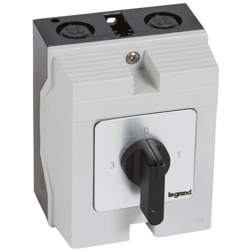 LEGRAND-027768 Tokozott görgős kapcsoló 1P 16A PR12 0-1-2-3
