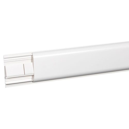 LEGRAND-030089 DLP padlószegélycsatorna 120x20 mm, fedéllel, válaszfallal