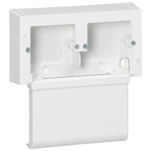 LEGRAND-031695 DLP mini Ø60 szerelvénykeret kettős, csatornához