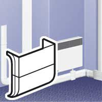 LEGRAND-031715 DLP mini adapter 31613-hoz, 80/120x20 csatornához