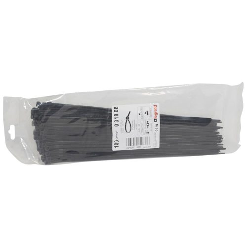 LEGRAND-031808 Colring 4,6x280 fekete vezetékkötegelő