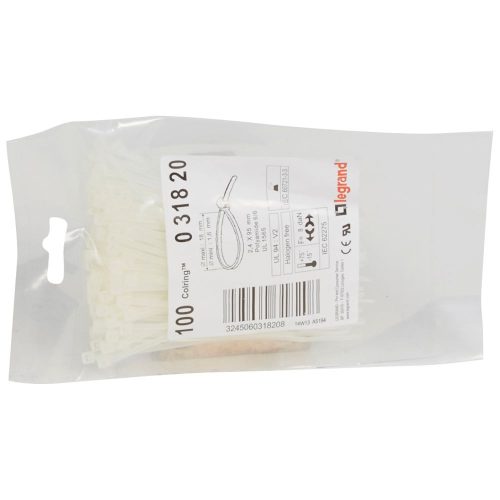 LEGRAND-031820 Colring 2,4x95 színtelen vezetékkötegelő