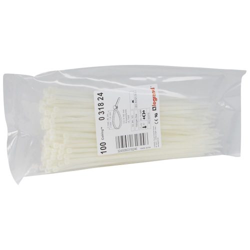 LEGRAND-031824 Colring 3,5x180 színtelen vezetékkötegelő
