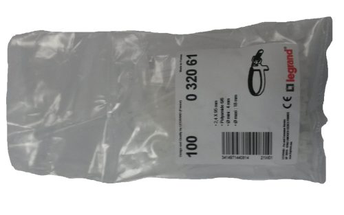 LEGRAND-032061 Colring 2,4x95 színtelen vezetékkötegelő