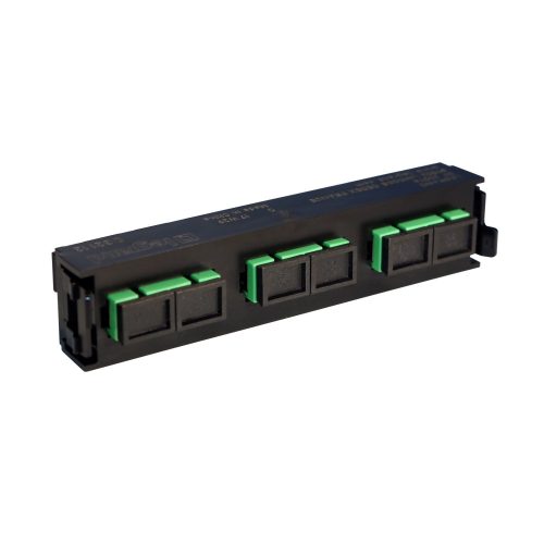 LEGRAND-032112 LEGRAND optikai patch modul 3xSC/APC duplex monomódusú címkével és címketartóval fekete LCS3