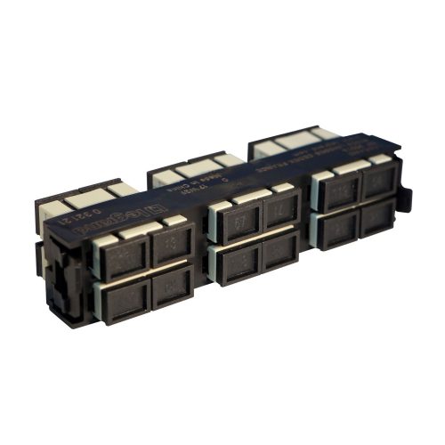 LEGRAND-032121 LEGRAND optikai patch modul 6xSC duplex multimódusú címkével és címketartóval bézs LCS3