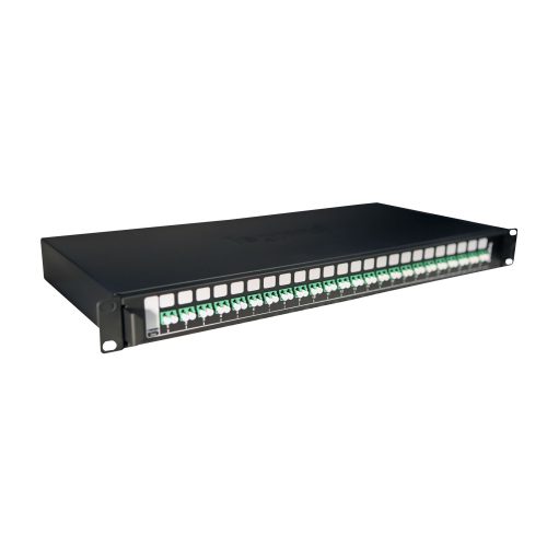 LEGRAND-032167 LEGRAND optikai patch panel kihúzható 24xLC/APC duplex (48xFO szál beköthető) monomódusú LCS3