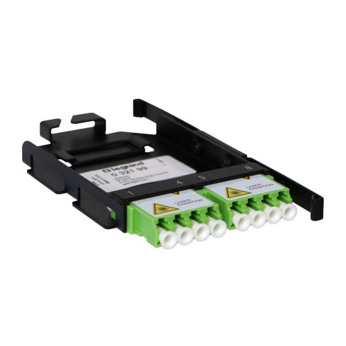 LEGRAND-032199 LEGRAND UHD kazetta 8xLC/APC OS2 monomódusú Kat.szám 0 321 90/91/20-höz LCS3