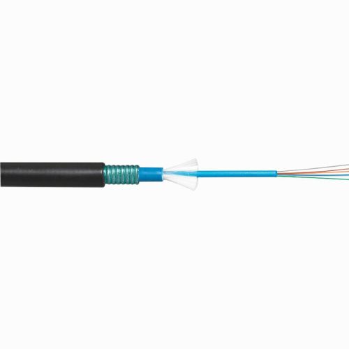 LEGRAND-032513 LEGRAND optikai kábel OS2 monomódusú kültéri rozsdamentes 6 üvegszál loose tube 2000m-kábeldob LCS3