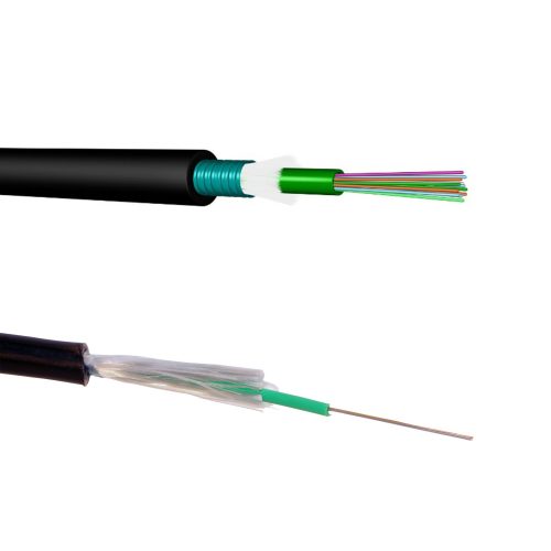 LEGRAND-032540 LEGRAND optikai kábel OM3 multimódusú kültéri rozsdamentes 8 üvegszál loose tube 2000m-kábeldob LCS3