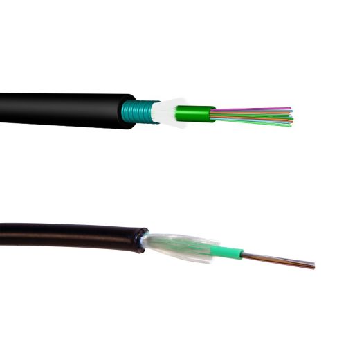 LEGRAND-032542 LEGRAND optikai kábel OM3 multimódusú kültéri rozsdamentes 24 üvegszál loose tube 2000m-kábeldob LCS3