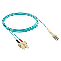 LEGRAND-032614 LEGRAND patch kábel optika OM3 (PC) multimódusú SC/LC duplex 50/125 um LSZH (LSOH) lila 3 méter LCS3