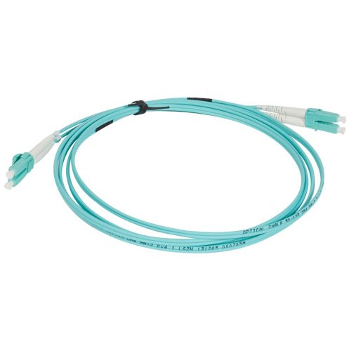 LEGRAND-032635 LEGRAND patch kábel optika OM4 multimódusú LC/LC duplex 50/125um LSZH (LSOH) kék 2 méter LCS3