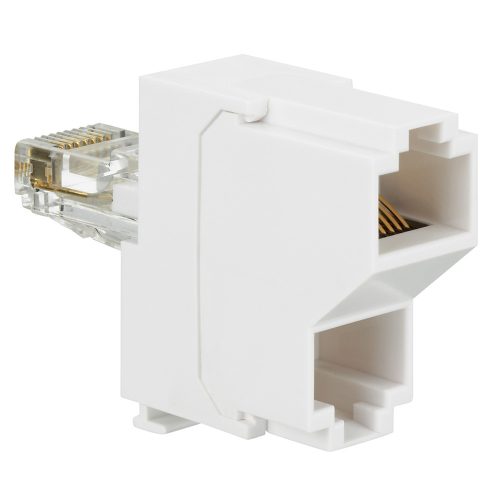 LEGRAND-032746 LEGRAND doubler RJ45 csatlakozóaljzatba dugható L1/L2 tel LCS3