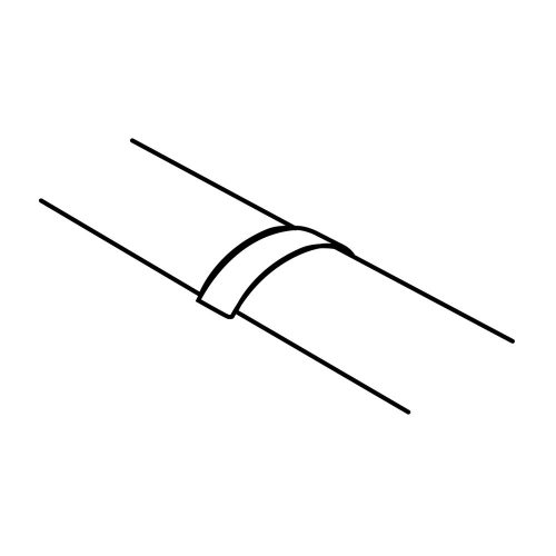 LEGRAND-032803 DLP mini takaróelem 92x20 csatornához