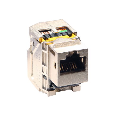 LEGRAND-033154 LEGRAND RJ45 Keystone port Cat6A árnyékolt (STP) LCS2 gyorscsatlakozós 180° 500 Mhz 10Gigabit