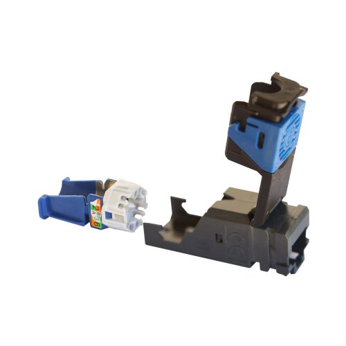 LEGRAND-033763 LEGRAND RJ45 patch port Cat6 árnyékolatlan (UTP) 6 portos készlet 250MHz 1Gigabit LCS3