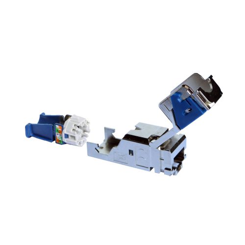 LEGRAND-033765 LEGRAND RJ45 patch port Cat6 árnyékolt (STP) 6 portos készlet 250MHz 1Gigabit LCS3