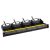 LEGRAND-033770 LEGRAND patch panel 19''-1U 24xRJ45 Cat6A árnyékolatlan (UTP) 6xRJ45 kazettás/LCS3 gyorscsatlakozós portok egyenes 500MHz 10Gigabit