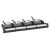 LEGRAND-033772 LEGRAND patch panel 19''-1U 24xRJ45 Cat6A árnyékolt (STP) 6xRJ45 kazettás/LCS3 gyorscsatlakozós portok egyenes 500MHz 10Gigabit