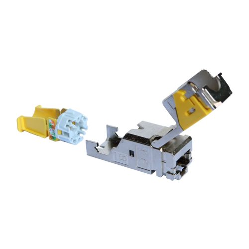 LEGRAND-033775 LEGRAND RJ45 patch port Cat6A árnyékolt (STP) 6 portos készlet 500MHz 10Gigabit LCS3