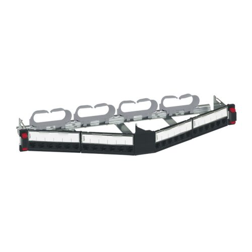 LEGRAND-033792 LEGRAND patch vázszerkezet döntött modulokkal szerelve 24xLCS3 port fogadására