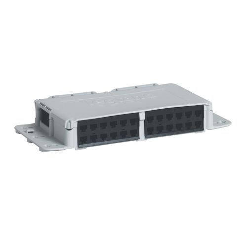 LEGRAND-033797 LEGRAND üres moduláris patch doboz 24xRJ45 LCS3 port fogadására szürke LCS3