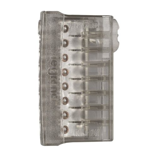 LEGRAND-034328 Nylbloc sorkapocs, szürke, 8 vezetékhez