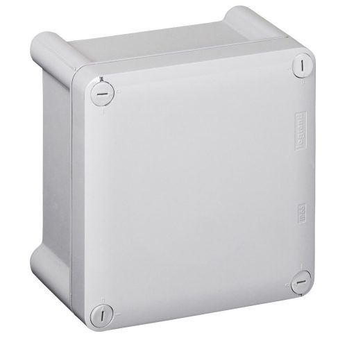 LEGRAND-035013 Legrand 130x130x74 IP66 műanyag ipari doboz szürke fedéllel