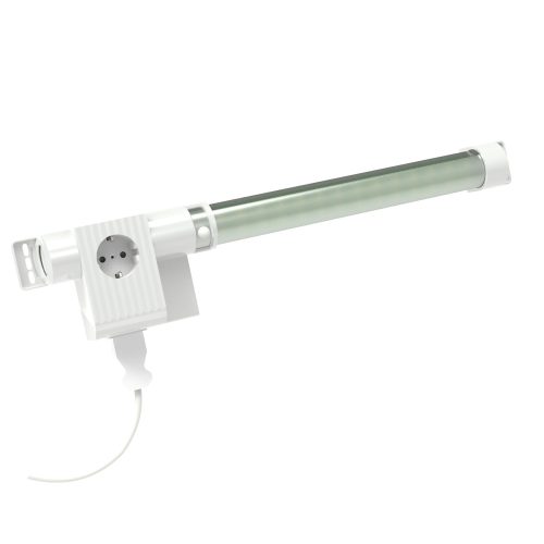 LEGRAND-036383 LED szekrény világítás, dugaszolóaljzattal, mozgásérzékelős, forgatható