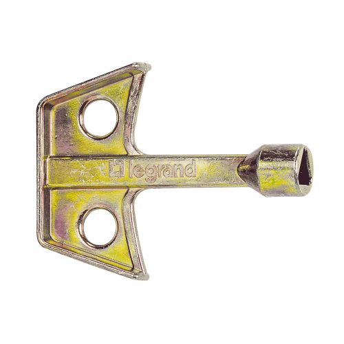 LEGRAND-036541 Atlantic - Marina kulcs fém zárakhoz, apa háromszögletű betét 9mm