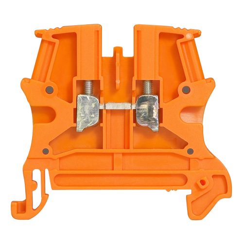 LEGRAND-037121 Viking3 szün. 4mm2 sorkapocs narancs 1 emeletes csavarral 