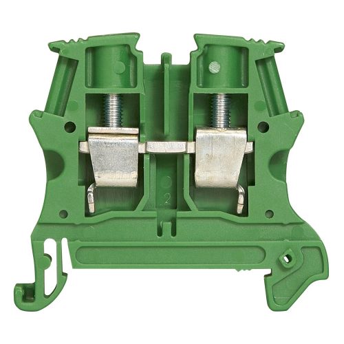 LEGRAND-037177 Viking3 védőföld 4mm2 sorkapocs műanyag talp 1 emeletes csavarral 