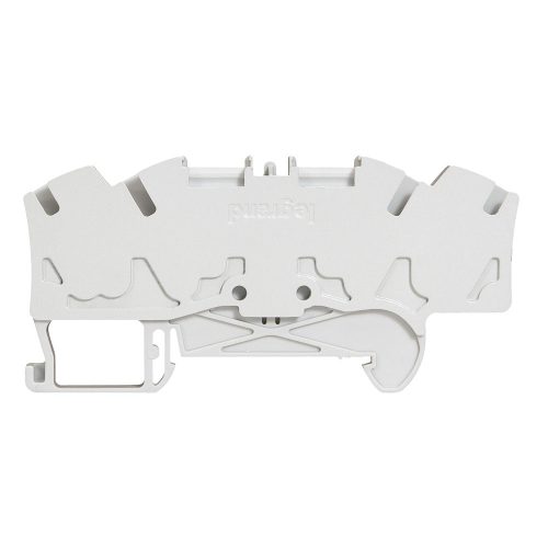 LEGRAND-037246 Viking3 fázissorkapocs 2,5mm2 4 vezetékes 2-2 be/kiment,szürke 1 emeletes rugós