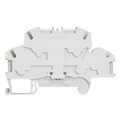 LEGRAND-037268 Viking3 fázissorkapocs 4mm2 4 vezetékes.hez szürke 2 emeletes rugós