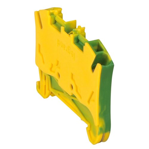 LEGRAND-037271 Viking3 védőföldsorkapocs 4mm2 2 vezetékes.hez fémtalappal 1 emeletes rugós