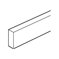 LEGRAND-037349 Legrand rézsín 12x4 merev, tömör 180A 0,9915m