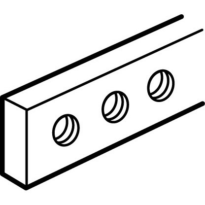 LEGRAND-037389 Legrand menetes rézsín 12x4 merev 180A 0,9915m