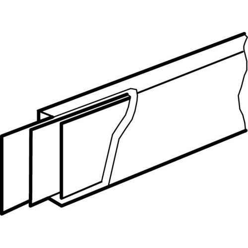 LEGRAND-037410 Legrand hajlékony rézsín 13x3 160A 2m