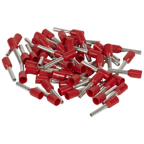 LEGRAND-037763 Starfix 1 mm2 érvéghüvely piros, zacskós kiszerelés