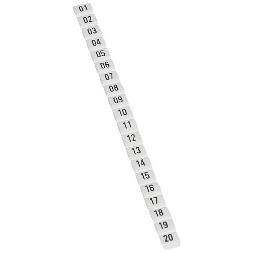 LEGRAND-038150 Jelölőszámok 01-20 0,5-1,5 mm2