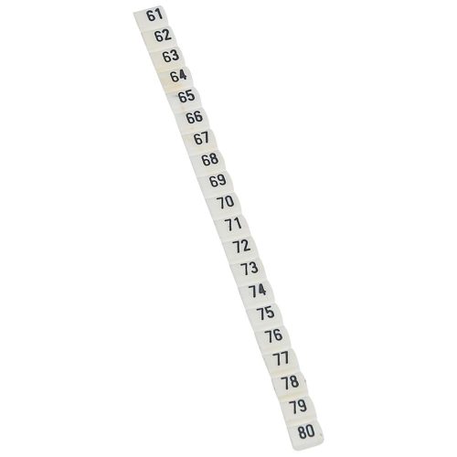 LEGRAND-038153 Jelölőszámok 61-80 0,5-1,5 mm2